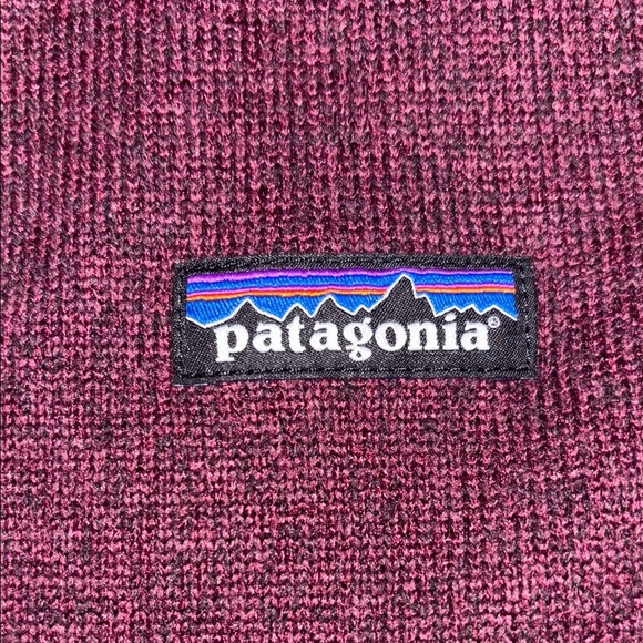 Patagonia Maroon Quarter-Zip Pullover - Picture 3 of 7